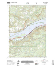 US Topo 7.5-minute map for Bridal Veil ORWA