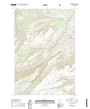 US Topo 7.5-minute map for Brown Creek OR