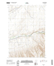 US Topo 7.5-minute map for Cayuse OR