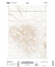 US Topo 7.5-minute map for Glass Buttes OR