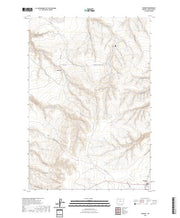 US Topo 7.5-minute map for Shaniko OR