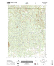 US Topo 7.5-minute map for South Ice Cave OR