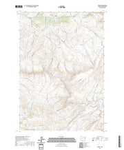 US Topo 7.5-minute map for Sparta OR