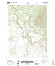 US Topo 7.5-minute map for Spodue Mountain OR