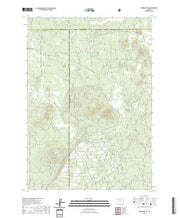 US Topo 7.5-minute map for Spring Butte OR