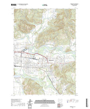 US Topo 7.5-minute map for Springfield OR