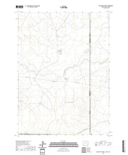 US Topo 7.5-minute map for Star Valley Knoll ORIDNV