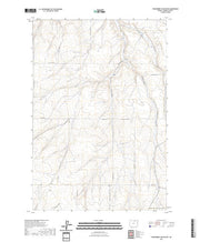 US Topo 7.5-minute map for Strawberry Canyon SW OR