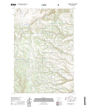 US Topo 7.5-minute map for Sugarbowl Creek OR