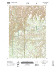 US Topo 7.5-minute map for Tamarack Gulch OR