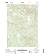 US Topo 7.5-minute map for The Cockscomb OR