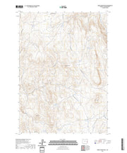 US Topo 7.5-minute map for Three Fingers Rock OR