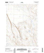 US Topo 7.5-minute map for Tired Horse Butte OR