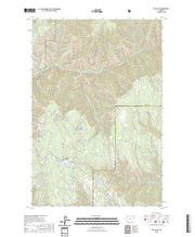 US Topo 7.5-minute map for Tollgate OR