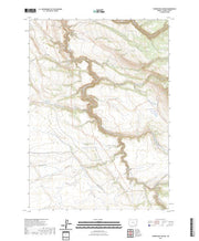 US Topo 7.5-minute map for Tombstone Canyon OR