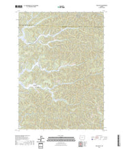 US Topo 7.5-minute map for Trail Butte OR