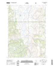 US Topo 7.5-minute map for Trout Creek OR