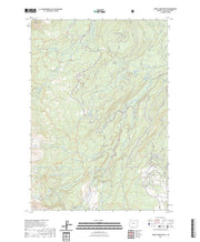 US Topo 7.5-minute map for Trout Creek Butte OR