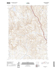 US Topo 7.5-minute map for Tub Mountain OR