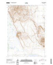 US Topo 7.5-minute map for Tuff Butte OR