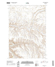 US Topo 7.5-minute map for Turner Butte OR