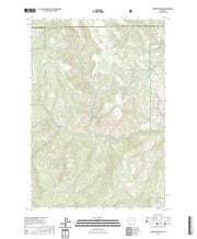 US Topo 7.5-minute map for Turner Mountain OR