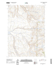 US Topo 7.5-minute map for Twelvemile Reservoir OR