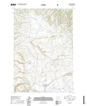 US Topo 7.5-minute map for Ukiah OR