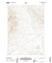 US Topo 7.5-minute map for Wagontire Mountain East OR