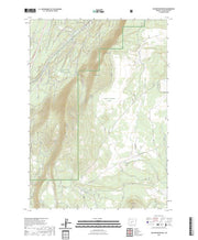 US Topo 7.5-minute map for Walker Mountain OR