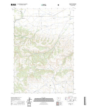 US Topo 7.5-minute map for Wapinitia OR