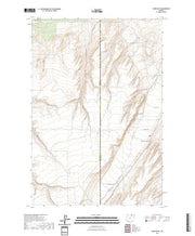 US Topo 7.5-minute map for Ward Butte OR