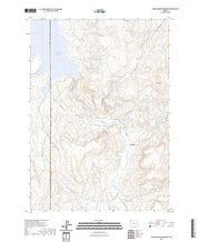 US Topo 7.5-minute map for Warm Springs Reservoir OR