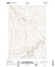 US Topo 7.5-minute map for Wasco OR