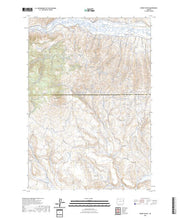 US Topo 7.5-minute map for Wendt Butte OR