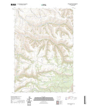 US Topo 7.5-minute map for Weston Mountain OR