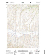 US Topo 7.5-minute map for Wolfinger Butte OR