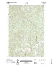 US Topo 7.5-minute map for Woods Point OR