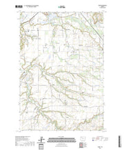 US Topo 7.5-minute map for Yoder OR