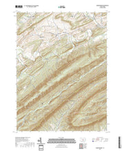 US Topo 7.5-minute map for Andersonburg PA