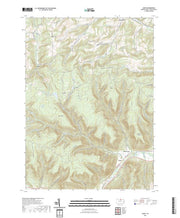 US Topo 7.5-minute map for Asaph PA