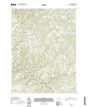 US Topo 7.5-minute map for Avella PA