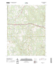 US Topo 7.5-minute map for Barkeyville PA