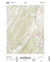 US Topo 7.5-minute map for Bedford PA