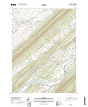 US Topo 7.5-minute map for Belleville PA