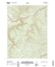 US Topo 7.5-minute map for Black Moshannon PA