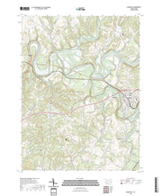 US Topo 7.5-minute map for Blairsville PA