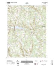 US Topo 7.5-minute map for Blooming Valley PA