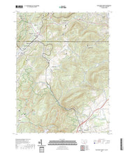 US Topo 7.5-minute map for Blue Ridge Summit PAMD