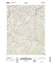 US Topo 7.5-minute map for Bridgeville PA